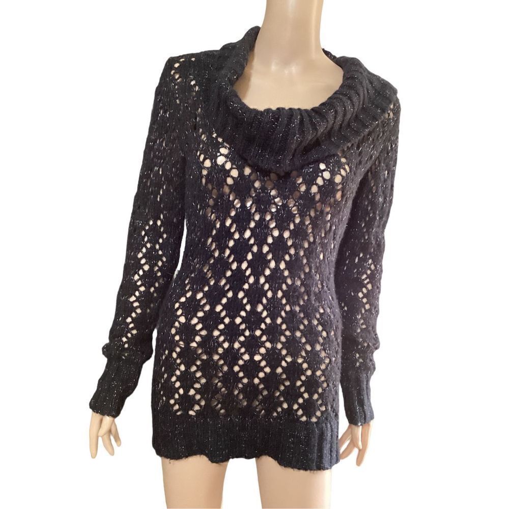 Day Trip Cowl Neck Sweater M